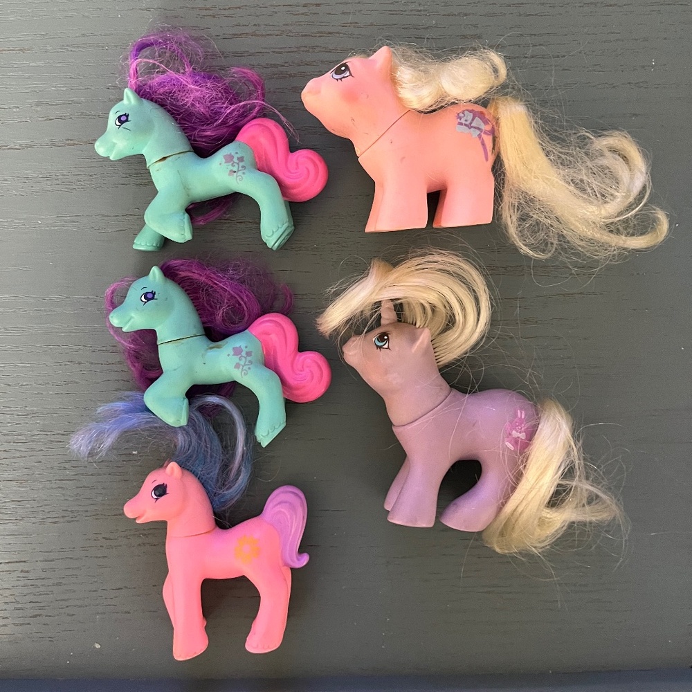 Lot of 6 Vintage My Little Pony